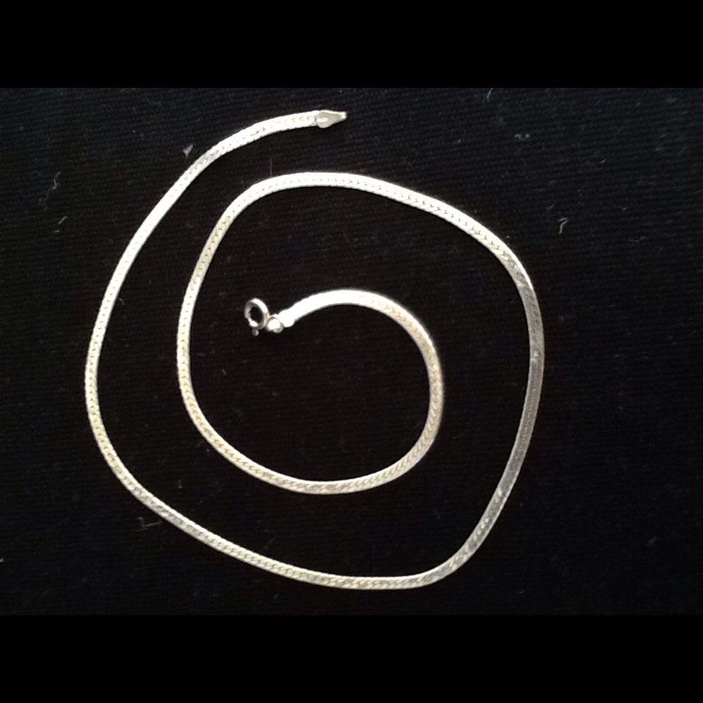 NEW 925 ITALIAN STERLING SILVER CHAIN 18"